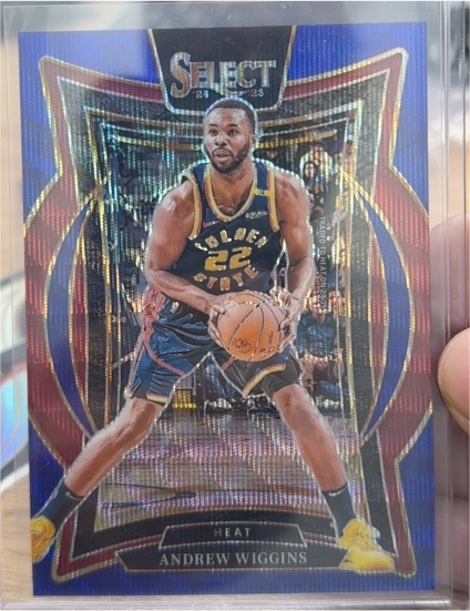2024-25 Panini Select #5 Andrew Wiggins — front