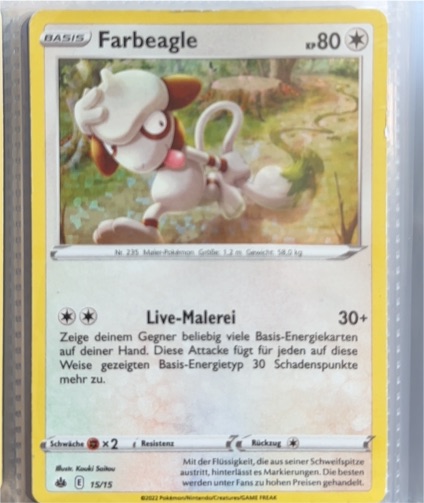 2022 Pokémon McDonald's Promos #15 Farbeagle — front