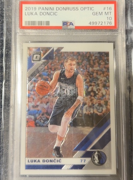 2019 Panini Donruss Optic #16 Luka Doncic — front