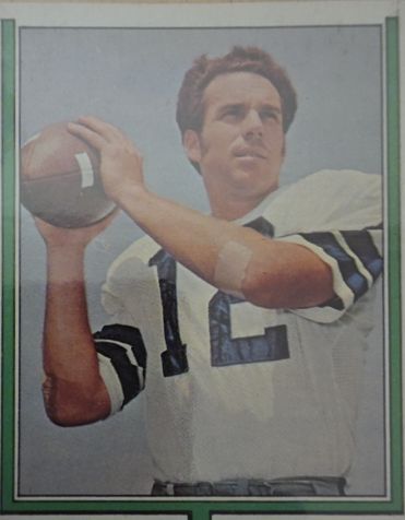 1968 Topps Posters #1 Johnny Unitas — front
