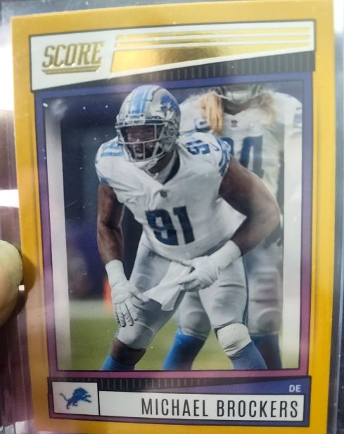 2022 Score #90 Michael Brockers — front