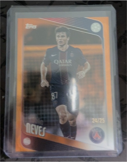 2025-26 Topps UEFA Club Competitions #24 Joao Neves — front