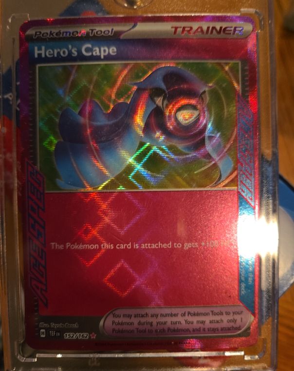 2024 Pokémon TCG Hero's Cape #152/162 — front