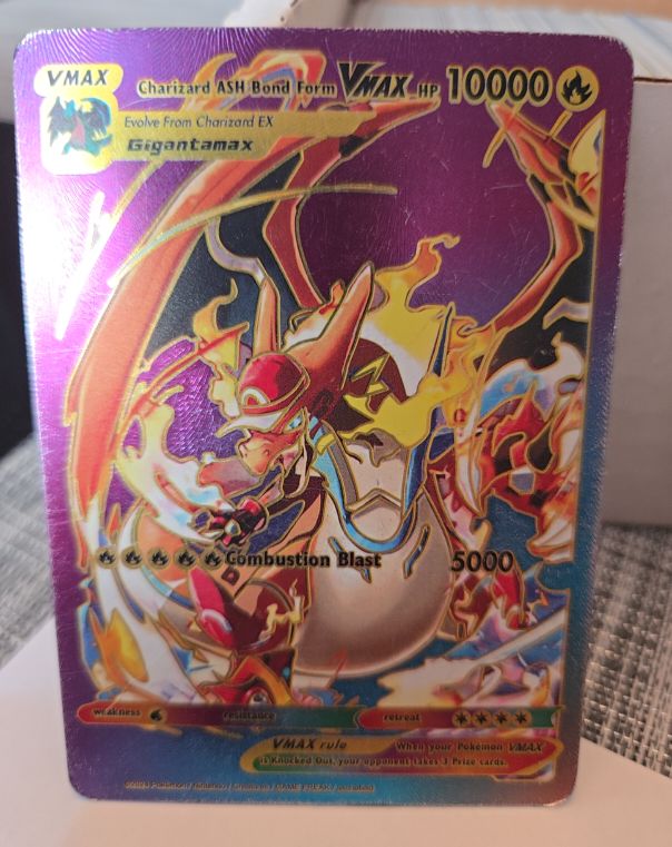 2023 Pokémon Charizard ASH Bond Form VMAX — front