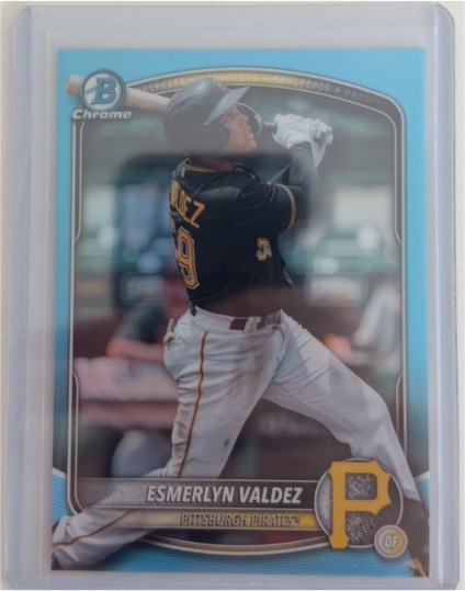 2025 Bowman Draft Chrome #BDC-110 Esmerlyn Valdez — front