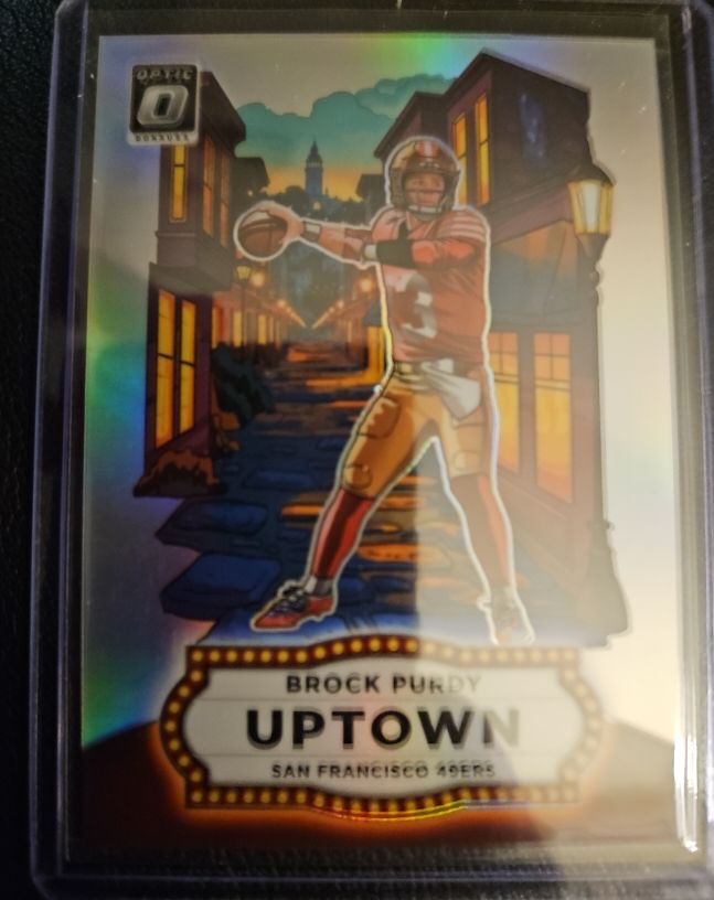 2025 Panini Donruss Optic #4 Brock Purdy Uptown — front