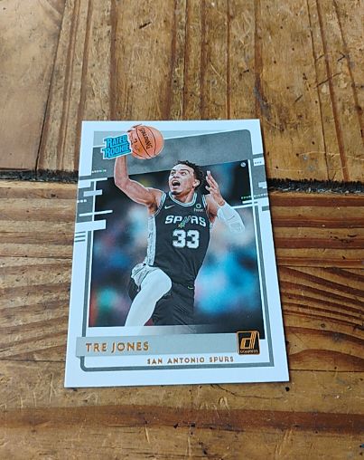 2020-21 Donruss #244 Tre Jones — front
