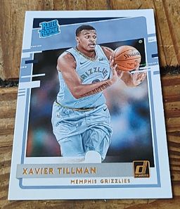 2020-21 Panini Donruss #218 Xavier Tillman Rated Rookie — front