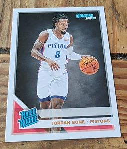 2019-20 Panini Donruss #246 Jordan Bone — front