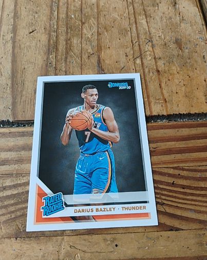 2019-20 Donruss #249 Darius Bazley — front
