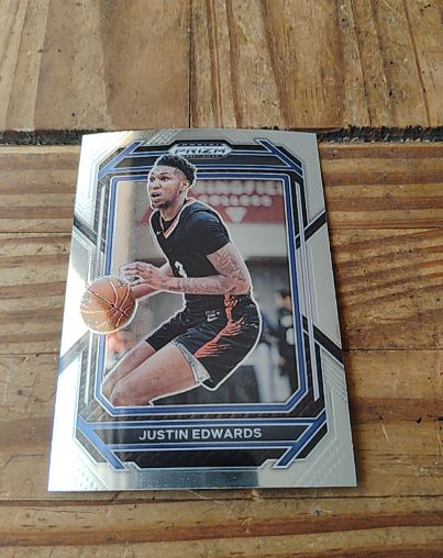 2023 Panini Prizm Draft Picks #26 Justin Edwards — front