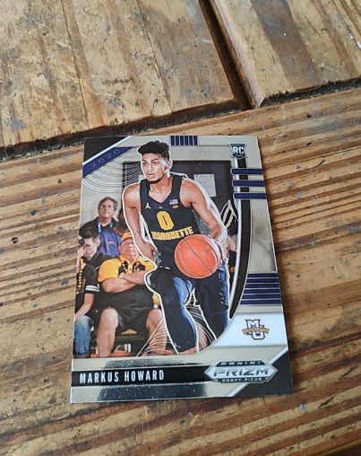 2020-21 Panini Prizm Draft Picks #80 Markus Howard — front