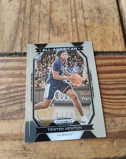 2024 Panini Prizm Draft Picks #9 Tristen Newton All-American Rookie — front