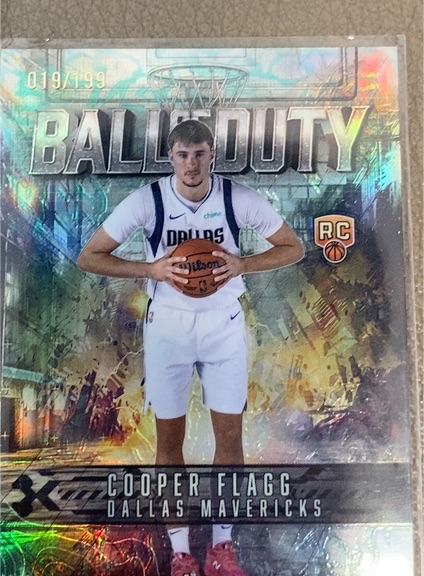 2025-26 Topps Chrome #BD-21 Cooper Flagg Ball of Duty — front