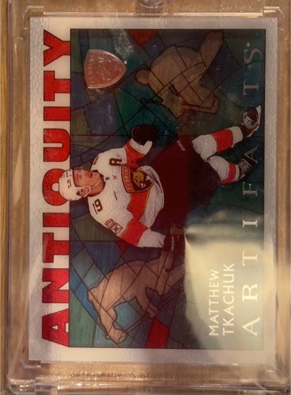 2025-26 Upper Deck Artifacts Antiquity #AT-18 Matthew Tkachuk — front