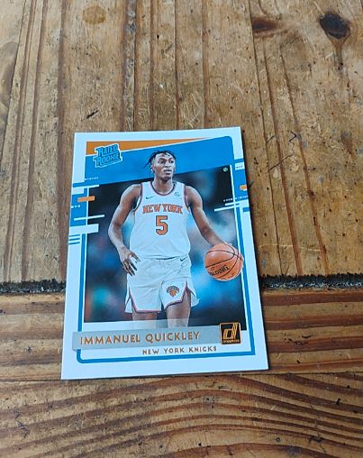 2020-21 Donruss #213 Immanuel Quickley — front