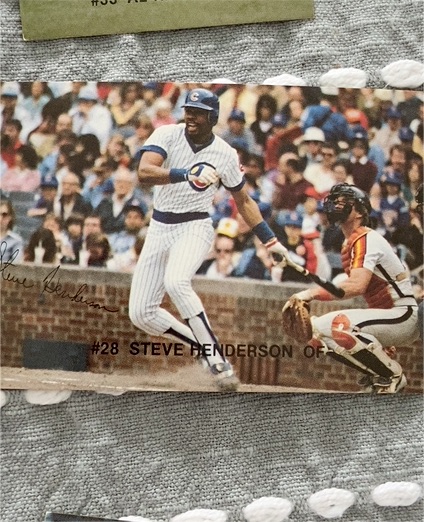 1983 Topps #28 Steve Henderson — front