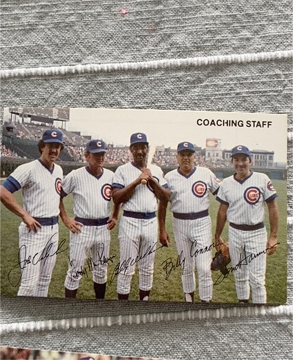 1967 Topps Coaching Staff Chicago Cubs — front