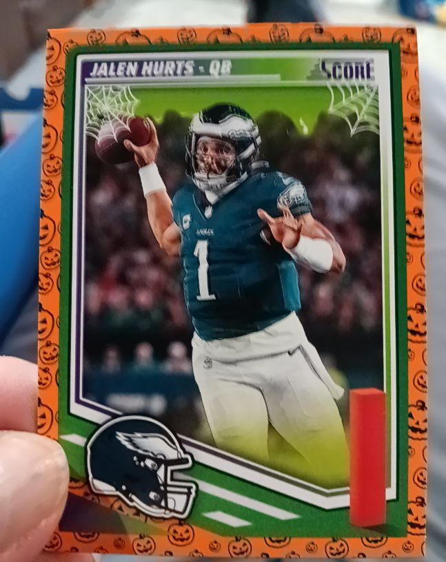 2025 Panini Score-A-Treat #84 Jalen Hurts — front