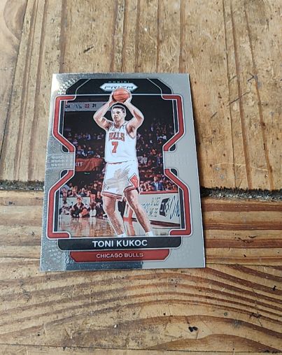 2021-22 Panini Prizm #247 Toni Kukoc — front