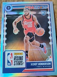2023-24 Panini NBA Hoops Haunted Hoops Rising Stars #280 Scoot Henderson — front