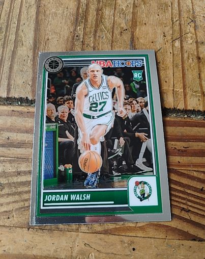 2023-24 Panini NBA Hoops Premium Stock #18 Jordan Walsh — front