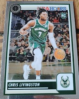 2023-24 Panini Hoops Premium Stock #99 Chris Livingston — front