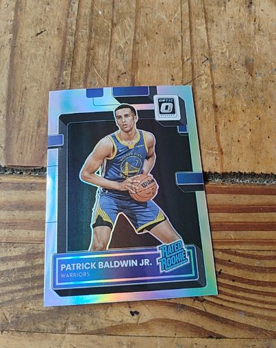 2022-23 Donruss Optic #218 Patrick Baldwin Jr. Rated Rookie — front