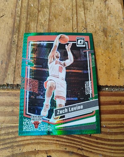 2023-24 Panini Donruss Optic #23 Zach LaVine — front