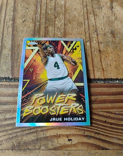 2023-24 Topps Chrome #PB-10 Jrue Holiday Power Boosters — front