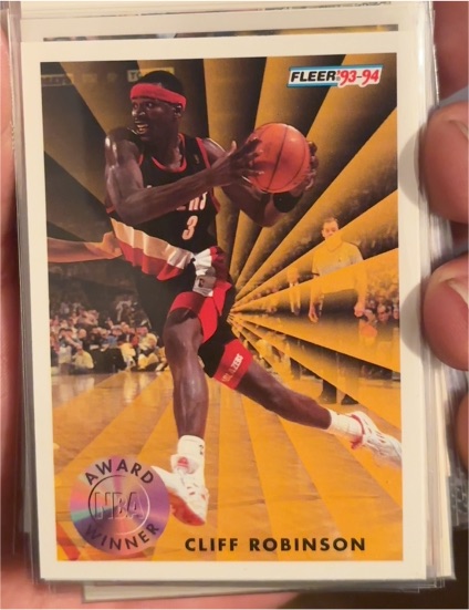 1993-94 Fleer #232 Cliff Robinson — front