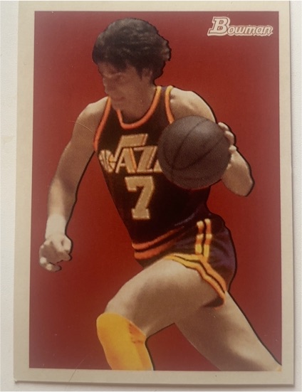 2009-10 Bowman 48 #91 Pete Maravich — front