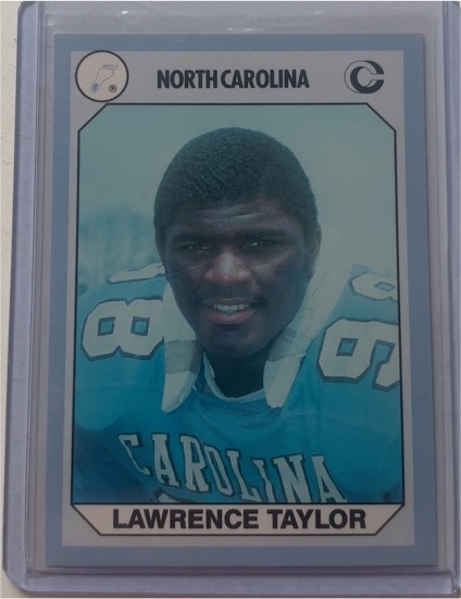 1990-91 Collegiate Collection #86 Lawrence Taylor — front