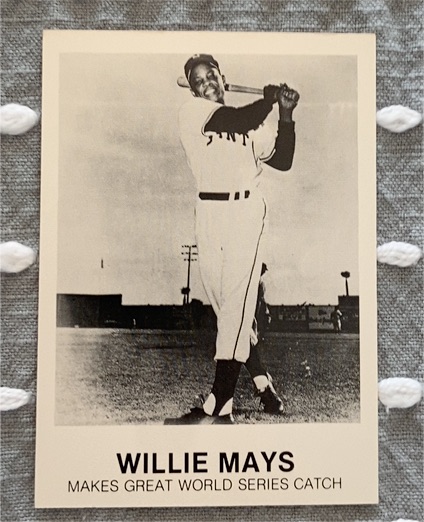 1977-84 TCMA Renata Galasso #245 Willie Mays — front