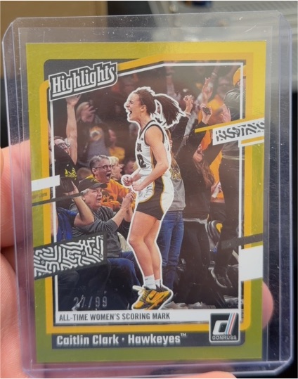 2024 Panini Caitlin Clark Collection Highlights #H10 Caitlin Clark — front
