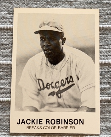 1984 Renata Galasso #228 Jackie Robinson Breaks Color Barrier — front