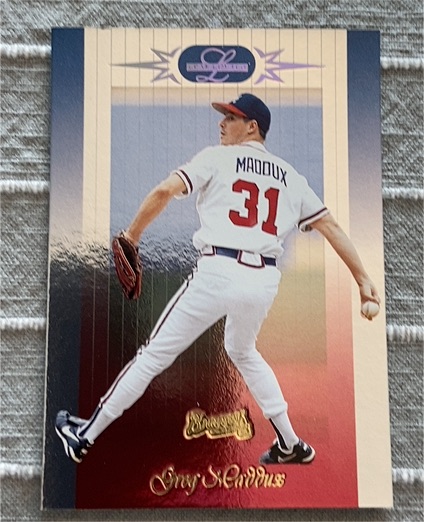 1996 Leaf Limited #10 Greg Maddux — front