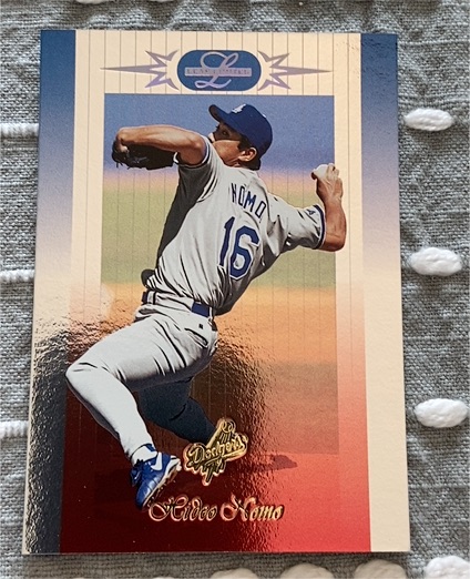 1996 Leaf Limited #65 Hideo Nomo — front