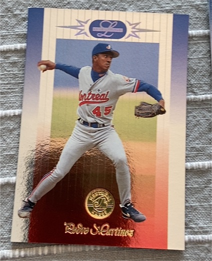 1996 Leaf Limited #59 Pedro Martinez — front
