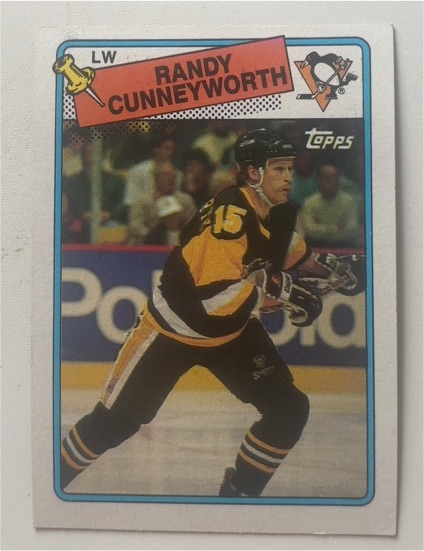 1988-89 Topps #19 Randy Cunneyworth — front