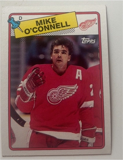 1988-89 Topps #92 Mike O'Connell — front