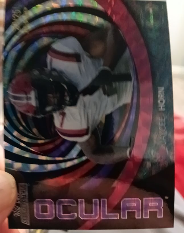 2021 Wild Card Alumination Ocular #OC-14 Jaycee Horn — front