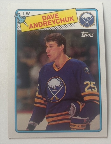1988-89 Topps #163 Dave Andreychuk — front