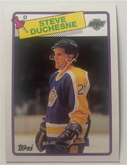1988-89 Topps #182 Steve Duchesne — front