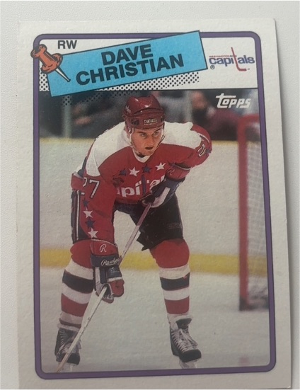 1988-89 Topps #14 Dave Christian — front