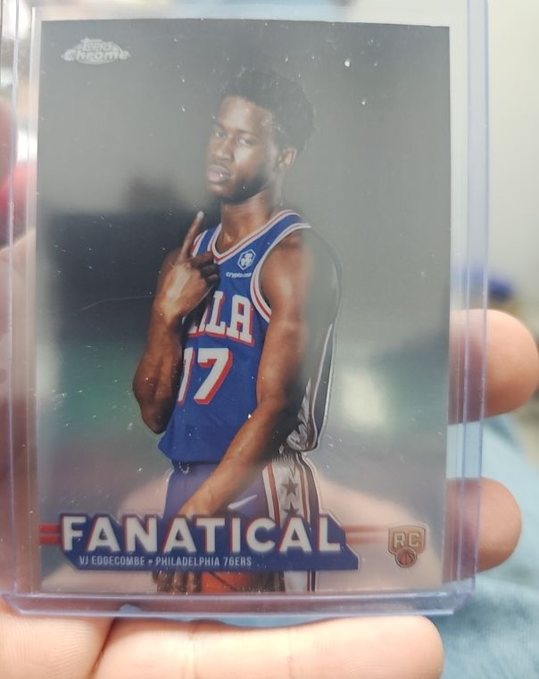 2025-26 Topps Chrome #FAN-23 VJ Edgecombe — front