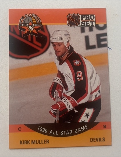1990-91 Pro Set #371 Kirk Muller New Jersey Devils — front