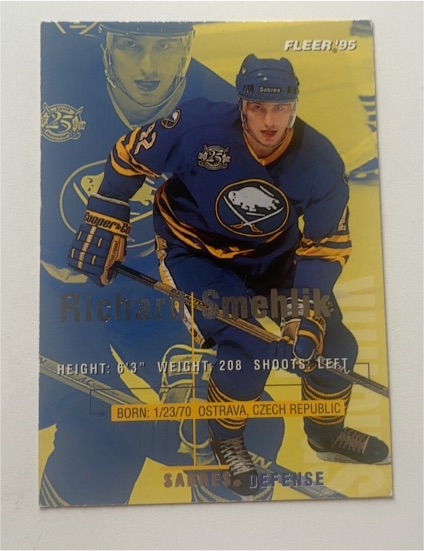 1994-95 Fleer #27 Richard Smehlik — front