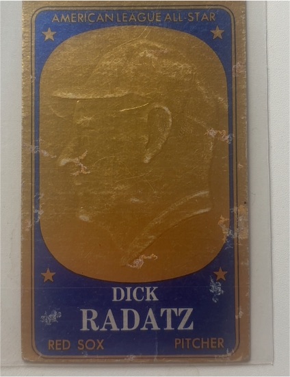 1965 Topps Embossed #48 Dick Radatz — front