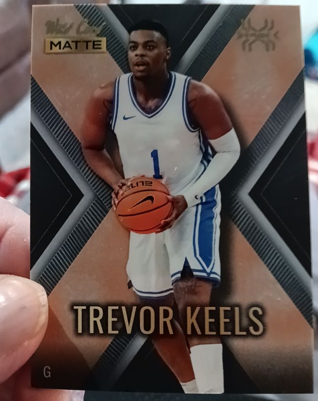 2022 Wild Card Matte Draft X-Plode #MXP-39 Trevor Keels — front